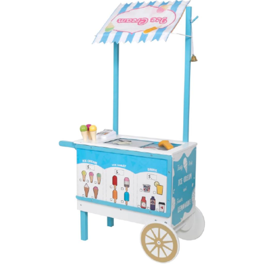 Wooden Food Cart Shop